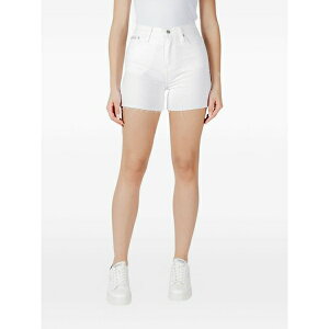 �J���o���N���C�� ���f�B�[�X �J�W���A���p���c �{�g���X Cotton mini shorts White