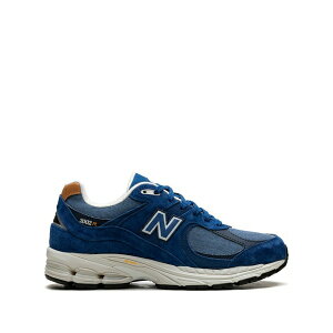�j���[�o�����X �����Y �X�j�[�J�[ �V���[�Y 2002r atlantic blue/sepia sneakers Blue