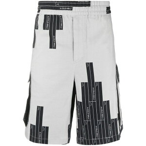 �A�R�[���h�E�H�[�� �����Y �J�W���A���p���c �{�g���X Vector-monogram cargo shorts Black