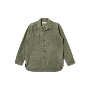 ���j�o�[�T�����[�N�X �����Y �V���c �g�b�v�X Patch-pocket button-cuff shirt Green