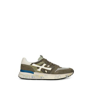 �v���~�A�[�^ �����Y �X�j�[�J�[ �V���[�Y Mick panelled sneakers Green