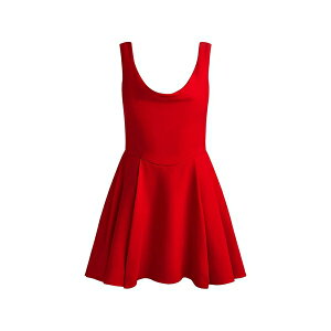 �A���X �A���h �I���r�A ���f�B�[�X �����s�[�X �g�b�v�X Estrella cowl-neck dress Red