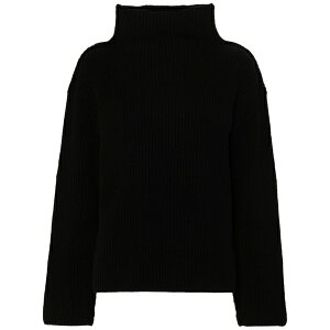 �}���j ���f�B�[�X �j�b�g&�Z�[�^�[ �A�E�^�[ Dolcevita sweater Black