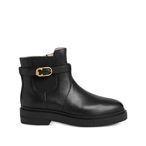 �R�`�l�� ���f�B�[�X �u�[�c �V���[�Y C-saddle buckle-strap boots Black