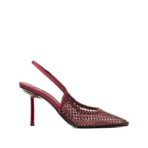 �� �V�� ���f�B�[�X �p���v�X �V���[�Y 90mm gilda crystal-embellished slingback heeled pumps Red