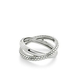 ���j�J���B�i�_�[ ���f�B�[�X �����O �A�N�Z�T���[ Heirloom crossover ring Silver