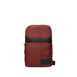 �s�[�N�A�h�� �����Y �o�b�N�p�b�N�E�����b�N�T�b�N �o�b�O Leather-trim crossbody backpack Red