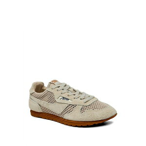 �I�[�g���[ ���f�B�[�X �X�j�[�J�[ �V���[�Y Windspin mesh panelling suede sneakers Neutrals