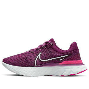 Nike �i�C�L ���f�B�[�X �X�j�[�J�[ �y(WMNS) Nike React Infinity Run Flyknit 3 'Light Bordeaux' DD3024-500�z �T�C�Y US_6.5(23.5cm)