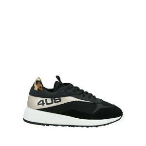 yz `F[U p`beB 4US fB[X Xj[J[ V[Y Sneakers Black