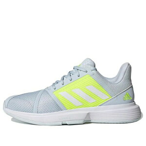 adidas �A�f�B�_�X ���f�B�[�X �X�j�[�J�[ �y(WMNS) adidas CourtJam Bounce 'Halo Blue Solar Yellow' FX1524�z �T�C�Y US_W_10.5