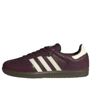 adidas �A�f�B�_�X ���f�B�[�X �X�j�[�J�[ �y(WMNS) adidas Samba 'Maroon Python' IH3979�z �T�C�Y US_W_15