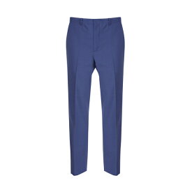 カルバンクライン メンズ カジュアルパンツ ボトムス Elegant Wool Blended Trousers Slate blue