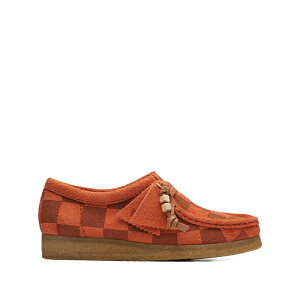 �N���[�N�X ���f�B�[�X �X���b�|���E���[�t�@�[ �V���[�Y Wallabee orange loafers Orange