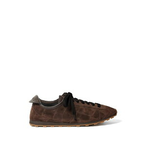 �W���N�G���X �����Y �X�j�[�J�[ �V���[�Y Suede panelled sneakers Brown