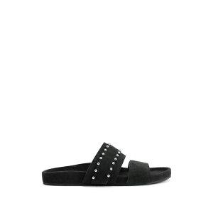 �W���[�b�y�U�m�b�e�B �����Y �T���_�� �V���[�Y Ryan double-banded stud-embellishment sandals Black
