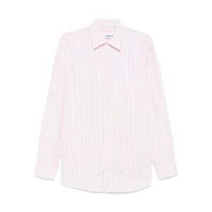 �R�X�`���[�����C�� �����Y �V���c �g�b�v�X Vertical-stripe pattern shirt Pink
