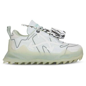 OFF-WHITE �I�t�z���C�g �����Y �X�j�[�J�[ �yOFF-WHITE Odsy-1000 White/SIlver SS21�z �T�C�Y US_7(25.0cm) White/Silver