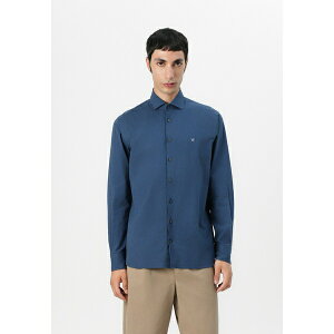 nPbg h Y T_ V[Y Shirt - dark denim blue