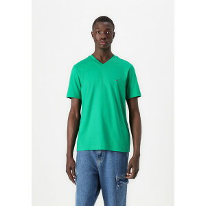 g~[ qtBK[ Y T_ V[Y ESSENTIAL V NECK - Basic T-shirt - olympic green
