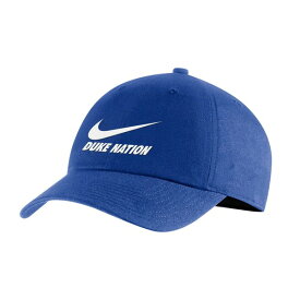 ナイキ メンズ 帽子 アクセサリー Duke Blue Devils Nike Heritage86 Campus Adjustable Hat Royal