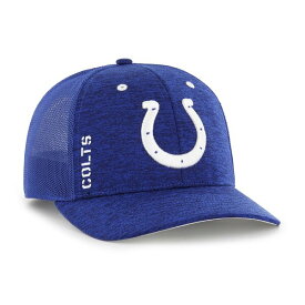 フォーティーセブン メンズ 帽子 アクセサリー Indianapolis Colts '47 Pixelation Trophy Flex Hat Royal