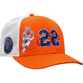 トップ・オブ・ザ・ワールド メンズ 帽子 アクセサリー Emmitt Smith Florida Gators Top of the World Ring of Honor Trucker Snapback Hat Orange/White