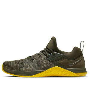 Nike �i�C�L �����Y �X�j�[�J�[ �yNike Metcon Flyknit 3 'Sequoia Bright Citron' AQ8022-300�z �T�C�Y US_8(26.0cm)