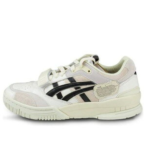 ASICS �A�V�b�N�X �����Y �X�j�[�J�[ �yASICS x UNIK Gel-Spotlyte Low V2 'Cream Black' 1203A365-100�z �T�C�Y US_M_4