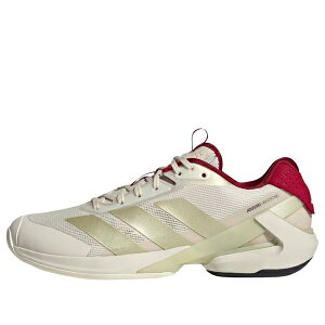 adidas �A�f�B�_�X �����Y �X�j�[�J�[ �yadidas Adizero Ubersonic 5 Tennis 'Chalk White Ice Gold Metallic' JS2562�z �T�C�Y US_7.5(25.5cm)