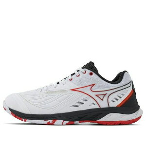 Mizuno �~�Y�m �����Y �X�j�[�J�[ �yMizuno Wave Fang 2 'White Black Red' 71GA231303�z �T�C�Y US_6(24.0cm)