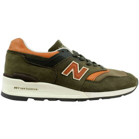 New Balance ニューバランス メンズ スニーカー 【New Balance 997 Made In USA】 サイズ US_7(25.0cm) Green/Orange