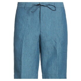【送料無料】 ジェルマーノ メンズ カジュアルパンツ ボトムス Shorts & Bermuda Shorts Blue