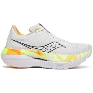 Saucony TbJj[ fB[X Xj[J[ ySaucony Endorphin Trainer White Black Yellow Orange (Women's)z TCY US_5.5(22.5cm) White/Black