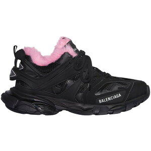 Balenciaga oVAK fB[X Xj[J[ yBalenciaga Track Fake Fur Black Pink (Women's)z TCY US_8(25.0cm) Black/Pink
