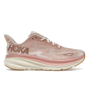 Hoka One One �z�J�I�l�I�l ���f�B�[�X �X�j�[�J�[ �yHoka One One Clifton 9 Sandstone Cream (Women's)�z �T�C�Y US_9(26.0cm) Sandstone/Cream