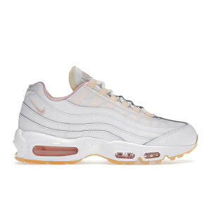 Nike iCL fB[X Xj[J[ yNike Air Max 95 White Arctic Punch Melon Tint (Women's)z TCY US_7.5(24.5cm) White/Arctic Punch-Melon Tint