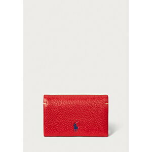 t[ fB[X z ANZT[ POLO PLAY LEATHER SNAP CARD CASE - Wallet - cherry