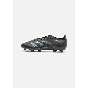 AfB_X Y oXPbg{[ X|[c PREDATOR LEAGUE FIRM GROUND - Moulded stud football boots - core black/carbon/gold metallic
