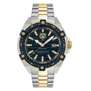 �v���C���X�|�[�c �����Y �r���v �A�N�Z�T���[ Men's Urban Pulse 3 Hand Date Quartz Two Tone Bracelet Watch, 47mm Two Tone