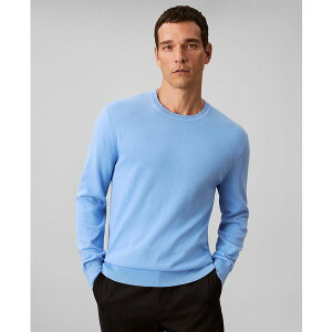 �J���o���N���C�� �����Y �j�b�g&�Z�[�^�[ �A�E�^�[ Men's Supima Crewneck Sweater Track Blue