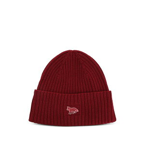 ���]�� �L�c�l ���f�B�[�X �X�q �A�N�Z�T���[ Baby fox ribbed beanie hat Red