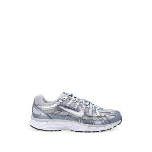 �i�C�L ���f�B�[�X �X�j�[�J�[ �V���[�Y P-6000 metallic sneakers Silver