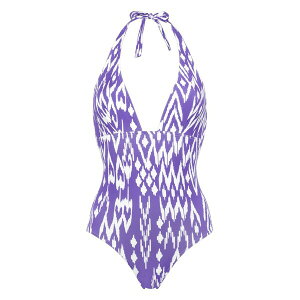 �G���X ���f�B�[�X �����s�[�X �g�b�v�X Sunny halterneck swimsuit Purple
