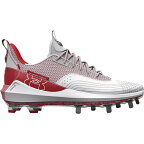 アンダーアーマー メンズ 野球 スポーツ Under Armour Men's Harper 7 Metal Baseball Cleats Red/White