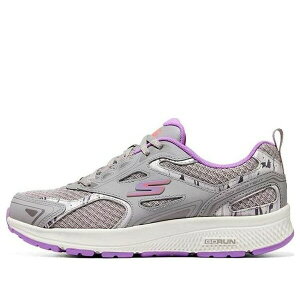 Skechers XPb`[Y fB[X Xj[J[ y(WMNS) Skechers Go Run Consistent 'Grey Purple' 128270-GYLVz TCY US_5.5(22.5cm)