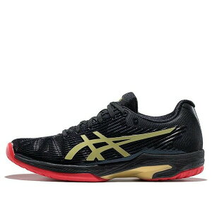 ASICS AVbNX fB[X Xj[J[ y(WMNS) ASICS Solution Speed FF L.E Black/Gold 1042A047-001z TCY US_8(25.0cm)