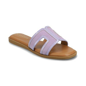 W[j[RNV fB[X T_ V[Y Women's Primah "H" Band Slip On Flat Sandals Lilac