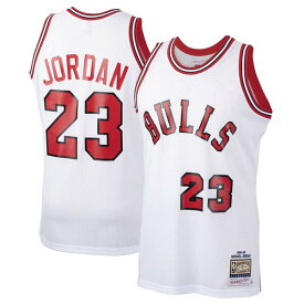 ミッチェル&ネス メンズ ユニフォーム トップス Michael Jordan Chicago Bulls Mitchell & Ness 1984/85 Hardwood Classics Rookie Authentic Jersey White