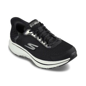XPb`[Y Y Xj[J[ V[Y Men's Slip-ins- GO RUN Consistent 2.0 Endure Memory Foam Slip-On Running Sneakers from Finish Line Black, Silver